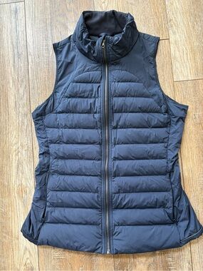 lululemon athletica Navy Quilted Sleeveless Puffer Vest